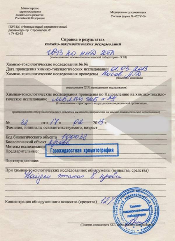 Купить анализ крови мочи на алкоголь в Красноярске недорого